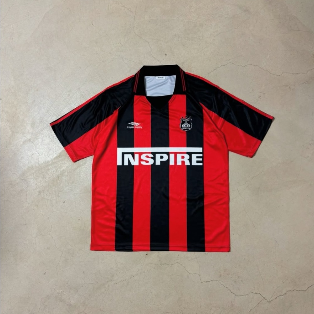Inspire Red and Black Men's Shirt